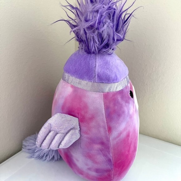 Willow Pegasus Squishmallow 12 inch New with Tag Kelly Toy Pillow Pink Purple - Picture 2 of 8